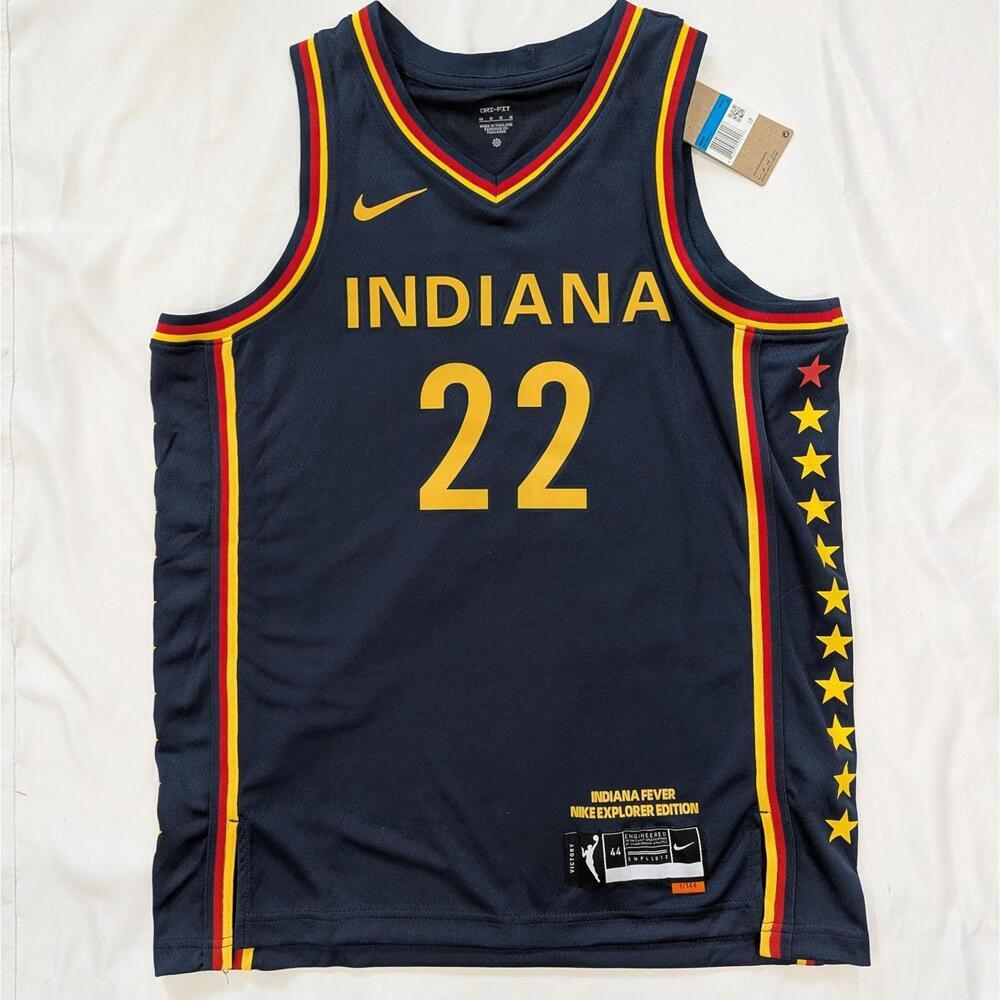 Nike Caitlin Clark #22 Indiana Fever Explorer Edition WNBA Jersey NWT Size M 44